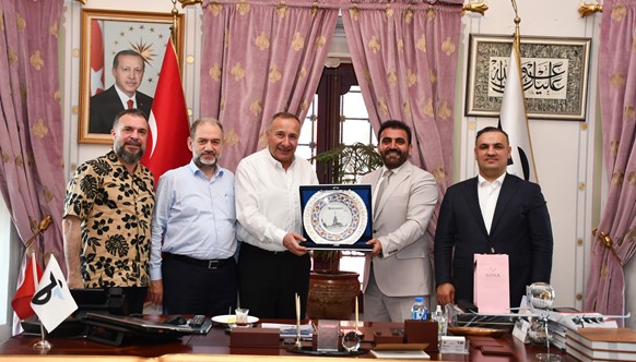 SİNA PIRLANTA’DAN İSTİB’E NEZAKET ZİYARETİ